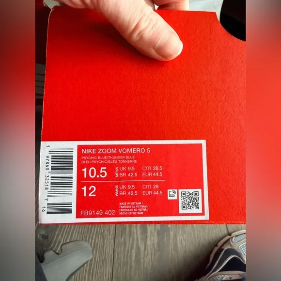 Nike Zoom Vomero 5 in Psychic Blue - Picture 11 of 11
